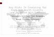 Key Risks In Investing for High Net Worth Clients (and Suggested Risk Controls) Fiduciary & Investment Risk Management Association Annual Training Conference