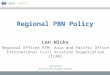 Regional PBN Policy Len Wicks Regional Officer ATM, Asia and Pacific Office International Civil Aviation Organization (ICAO) PBN Seminar 8-10 June 2015,