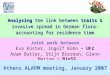 Analysing the link between traits & invasive spread in German flora: accounting for residence time Joint work between Eva Küster, Ingolf Kühn ~ UFZ Adam