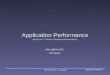 ISEL-DEETC-SSTI - Lara Santos Application Performance 1 Application Performance (based on C. Mullins, Database administration) ISEL-DEETC-SSTI Lara Santos