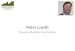 Peter Lowitt Devens Enterprise Commission. Green Infrastructure Policy in the Development of Devens Regional Enterprise Zone Peter Lowitt, FAICP Director: