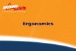 Ergonomics. Introduction From construction sites, to manufacturing locations, to offices, Musculoskeletal Disorders or MSDs, make up a large number of