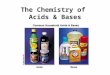 The Chemistry of Acids & Bases. Properties of Acids Dilute solution have a _____taste Aqueous solutions conduct an electric current  What do we