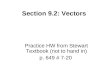 Section 9.2: Vectors Practice HW from Stewart Textbook (not to hand in) p. 649 # 7-20