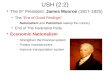 USH (2:2) ● The 5 th President: James Monroe (1817-1825) ● The “Era of Good Feelings” – Nationalism and Patriotism sweep the country ● End of The Federalist