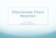 Polymerase Chain Reaction Mrs. Stewart Medical Interventions