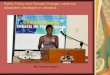 Public Policy and Climate Change: Land-use adaptation strategies in Jamaica Ms. Kamille Dwyer
