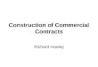 Construction of Commercial Contracts Richard Hooley
