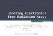 Handling Electronics from Radiation Areas N. Conan, D. Forkel-Wirth, T. Otto, S. Roesler, C. Theis, C. Tromel, V. Tromel, Heinz Vincke, L. Ulrici R2E,