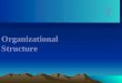 Organizational Structure Organizational Structure 7 7