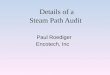 Details of a Steam Path Audit Paul Roediger Encotech, Inc