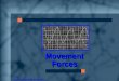 Movement Forces Figure reprinted from Marey, 1889