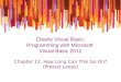 Clearly Visual Basic: Programming with Microsoft Visual Basic 2012 Chapter 12: How Long Can This Go On? (Pretest Loops)