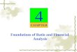 4 CHAPTER Foundations of Ratio and Financial Analysis