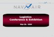 1 Logistics Conference & Exhibition May 20, 2004