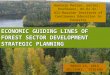 ECONOMIC GUIDING LINES OF FOREST SECTOR DEVELOPMENT STRATEGIC PLANNING Anatoly Petrov, rector, Professor, Dr.Ec.Sc. All-Russian Institute of Continuous