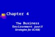 Chapter 4 The Business Environment (and IT Strategies for EC/EB)