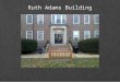 Ruth Adams Building. Dead bird...not OSHA approved