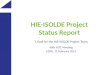 HIE-ISOLDE Project Status Report Y. Kadi for the HIE-ISOLDE Project Team 49th INTC Meeting CERN, 11 February 2015