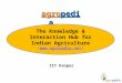 Agropedia IIT Kanpur The Knowledge & Interaction Hub for Indian Agriculture ()