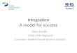 Integration A model for success Garry Coutts Chair, NHS Highland Convener, Scottish Social Services Council