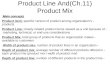 (Ch.11)Product Line And Product Mix Main concepts: - Product Item: specific version of product among organization's products - Product Line: closely related