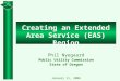 Phil Nyegaard Public Utility Commission State of Oregon January 11, 2006 Creating an Extended Area Service (EAS) Region