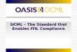 DCML – The Standard that Enables ITIL Compliance