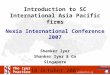 The Iyer Practice Accountants & Business Consultants iyerpractice.com A member of Introduction to SC International Asia Pacific firms Nexia International