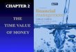 CHAPTER 2 THE TIME VALUE OF MONEY OF MONEY 1 ©Correia, Flynn, Uliana & Wormald n Using formulae, tables, financial calculators and spreadsheets to determine
