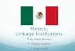 Mexico Linkage Institutions By: Sheel Bhalani Thomas Darden Robby Pyles