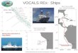 VOCALS REx: Ships VOCALS Peru Cruise track- Cr. Olaya 2008/10 Oct 2- Nov 3, 2008 Nov 6- Nov 29, 2008