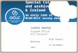 Special Collections and archives in the UK & Ireland An early look at the RLUK/OCLC survey data Jackie Dooley Program Officer OCLC Research RLUK Annual