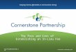 Www.affordableownership.org © Cornerstone Partnership 2015 Keeping Homes Affordable & Communities Strong The Pros and Cons of Establishing an In-Lieu Fee