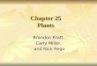 Chapter 25 Plants Brandon Kraft, Carly Miller, and Nick Rego