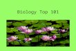 Biology Top 101. Unit 1 1.Dependent 2.Independent 3.Hypothesis 4.Observation 5.Inference X Y