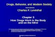 Copyright (c) Pearson Education 2010 Drugs, Behavior, and Modern Society SIXTH EDITION Charles F. Levinthal Chapter 3 How Drugs Work in the Body and on