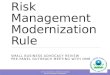 Risk Management Modernization Rule SMALL BUSINESS ADVOCACY REVIEW PRE-PANEL OUTREACH MEETING WITH OMB/SBA OFFICE OF SOLID WASTE & EMERGENCY RESPONSE OFFICE