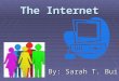 The Internet By: Sarah T. Bui. What is the internet?  “ an extensive computer network linking thousands of smaller”