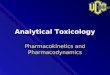Analytical Toxicology Pharmacokinetics and Pharmacodynamics