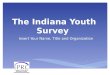 The Indiana Youth Survey Insert Your Name, Title and Organization