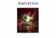 Radiation. Introduction Information from the Skies Waves in What? The Wave Nature of Radiation The Electromagnetic Spectrum Thermal Radiation The Kelvin