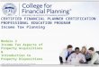 ©2013, College for Financial Planning, all rights reserved. Module 3 Income Tax Aspects of Property Acquisitions & Introduction to Property Dispositions