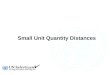 Small Unit Quantity Distances. Definitions  Potential Explosive Site – PES  Exposed Site – ES  Separation Distance  Quantity Distance – QD  Inside