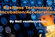 Business Technology Incubation/Acceleration By Neil vanHooydonk