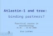 Practical course in neurobiology 16.01. – 24.02.2006 Eva Luther Atlastin-1 and trax: binding partners?