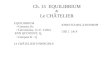 Ch. 15 EQUILIBRIUM & Le CHÂTELIER EQUILIBRIUM >Constant, Kc >Calculations, I.C.E. Tables RXN QUOTIENT, Q c >Compare K - Q Le CHÂTELIER’S PRINCIPLE KINETICS