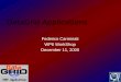 DataGrid Applications Federico Carminati WP6 WorkShop December 11, 2000