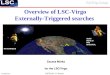 1/20 G070808-00-Z Zsuzsa Márka for the LSC/Virgo Overview of LSC-Virgo Externally-Triggered searches GWDAW-12, Boston Swift/ HETE-2/ IPN/ INTEGRAL RXTE/RHESSI