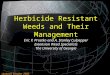 Herbicide Resistant Weeds and Their Management Eric P. Prostko and A. Stanley Culpepper Extension Weed Specialists The University of Georgia Updated October